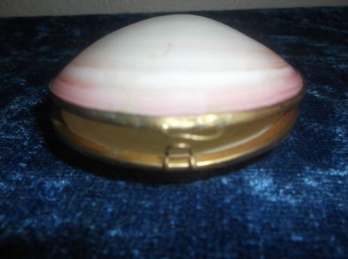 Handmade Clam Shell Trinket Box