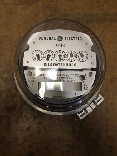 GE General Electric Watthour Meter Kwh I-70S I70S 240V