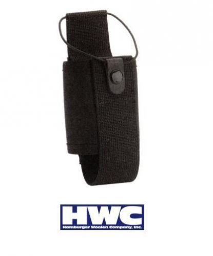 HWC Black Nylon Motorola Universal Portable Two-Way Radio Case Holder SMALL