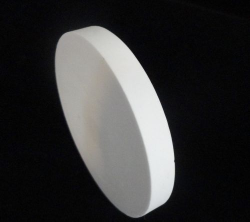 High purity round alumina ceramic  plate disk 4.875&#034; dia.  - no. 267 for sale