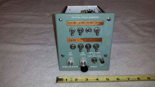 Kay Electric Crystal Pulse Marker PM7650B Serial No. 1323 B Slide Unit Test PIP