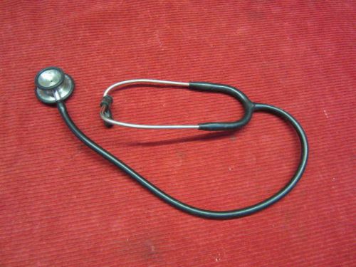 Welch allyn tycos professional stethoscope- black - used - genuine for sale