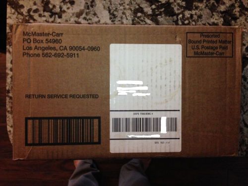MCMASTER CARR CATALOG 2015 # 121 NEW IN THE BOX