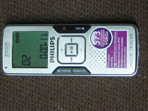 Philips Voice tracer 882, Voice Recorder  4GB  573 hours record time