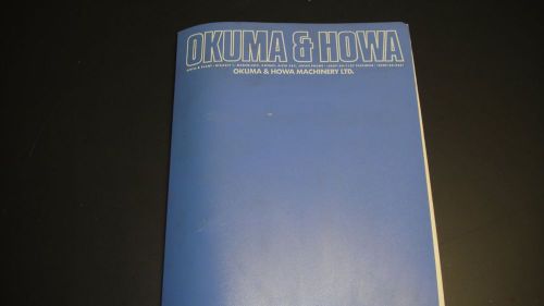 Okuma &amp; Howa Operation Manual