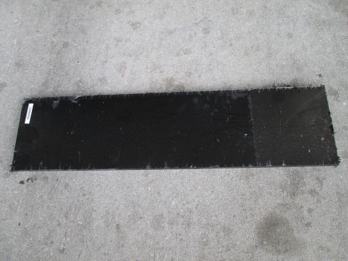 Polypropylene impact copolymer black plastic sheet 3/4&#034; x 7&#034; x 30&#034; n00m-00 uhmw for sale
