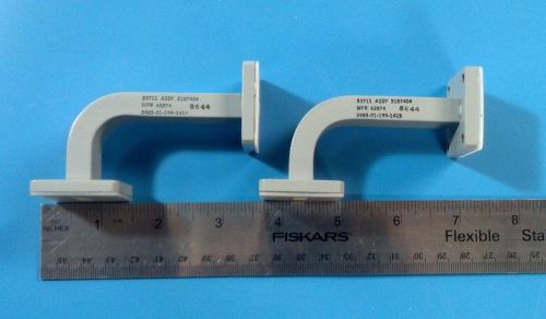 Waveguide 33711 ASSY 5187404 MFR 62874 Lot of 2