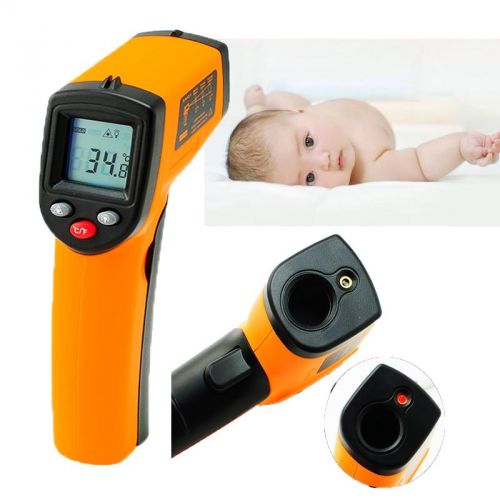 2015New Non-Contact IR Infrared Digital Temperature Gun Thermometer Laser Point