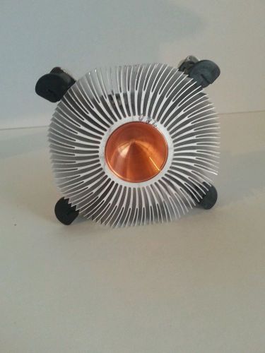 LARGE CPU ALUMINUM AND COPPER HEAT SINK FOR LED, ART, HOBBY, STEAM PUNK