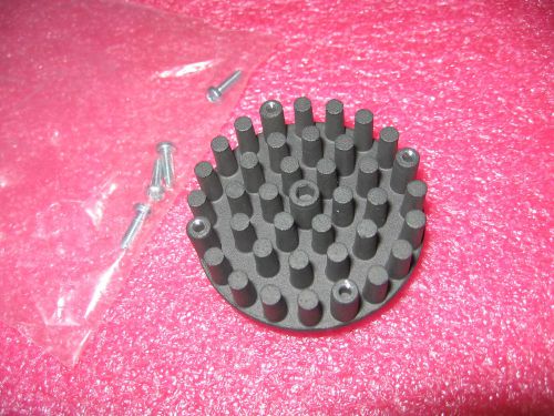 1 UNIT ROUND/CIRCULAR Heat Sink Cold-Forged Aluminum Passive BGA Pin with Clip