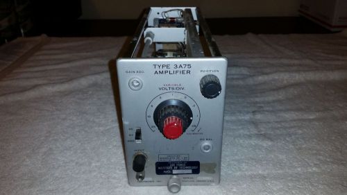 Tektronix 3A75 Amplifier Slide Plug in Unit for Oscilloscope like 561A Amp USAF