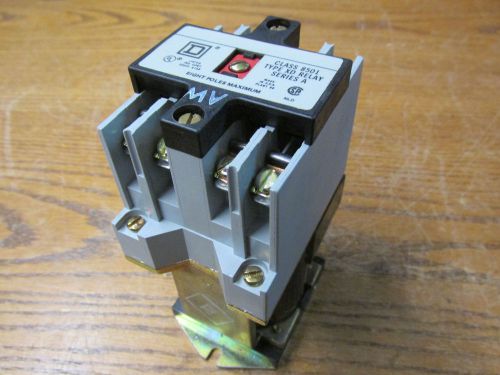 UNUSED NOS Square D 8501-XDO-20 Industrial D/C Control Relay 230/250VDC