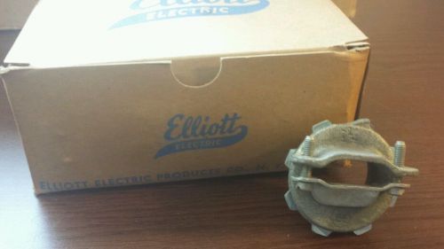 Elliot Electric 1 1/4&#034; Non-Watertite Oval Service Cable Connector Box of 10