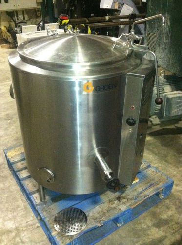 Groen ah1e-40 40 gal. gas. steam kettle self cont&#039;d insulated 3&#034; faucet nsf aga for sale