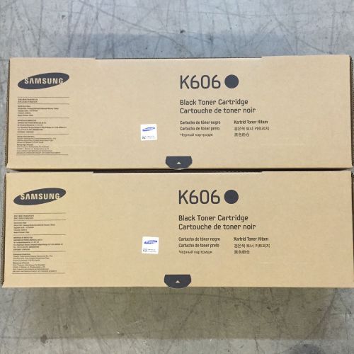 Lot Of 2 Samsung MLT-K606S Toner Cartridge MLT606s SCX-8040ND