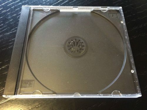 20 X Empty Replacement Standard CD Jewel Case 10.4mm clear tray NEW