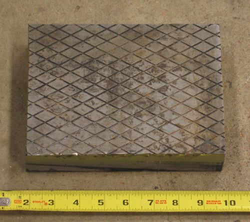 8&#034; x 6&#034; x 2&#034; Cast Iron 2-Sided Lapping Plate