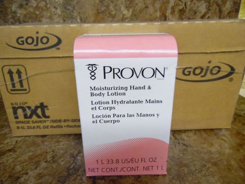1 case gojo provon moisturizing hand &amp; body lotion 2533-08 - 8 pack  33.8 oz ea. for sale