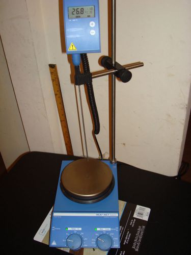 Ika werke ret basic hot plate magnetic stirrer ret b s1 with probe ets-d4 fuzzy for sale