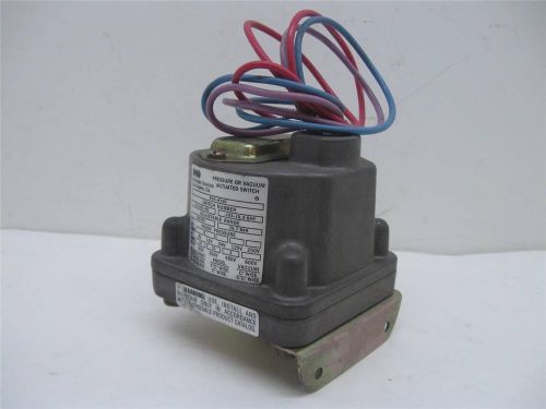 Barksdale d1h-a150 pressure or vacuum actuated switch for sale