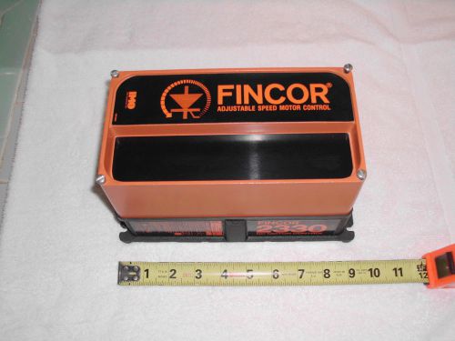 Fincor 2330 DC Motor Control 1 to 2HP 115/230V