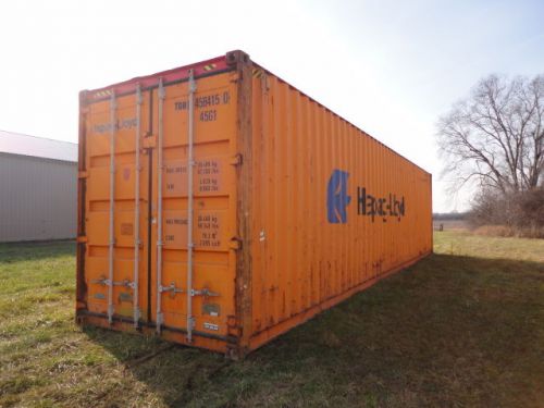 USED: 40&#039; HIGH CUBE SHIPPING CONTAINER: WWT (Wind and Water Tight) - Houston, TX