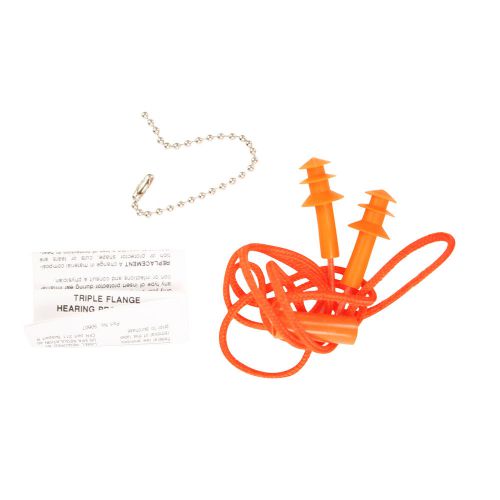 American allsafe ctstrifitpolypr0 medium tri fit corded earplugs (10 pack) for sale