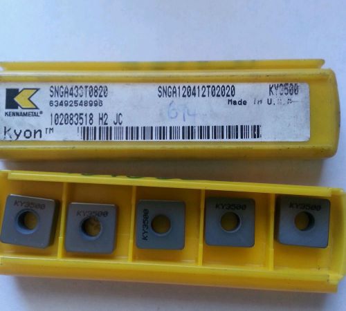 Kennametal kyon inserts snga 433 t0820 ky 3500 for sale