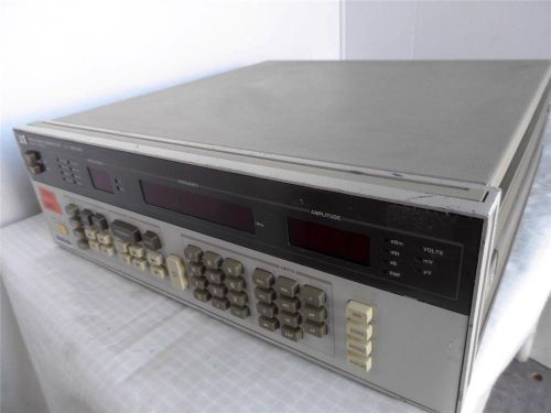 Hp hewlett packard 8656a signal generator 0.1 - 990 mhz for sale