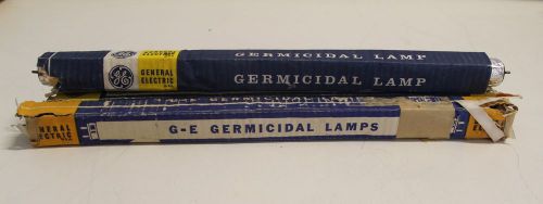 Lot of (3) GE GENERAL ELECTRIC Germicidal Lamps FG8144-E &amp; FG8132-A