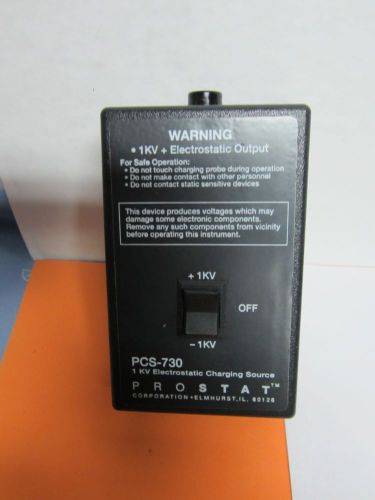 Esd compliance prostat pcs-730 1kv charge tester electrostatic as is bin#k4 for sale