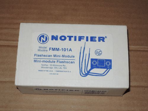 Notifier FMM-101A Flashscan Mini-Module Fire Alarm - NEW In BOX