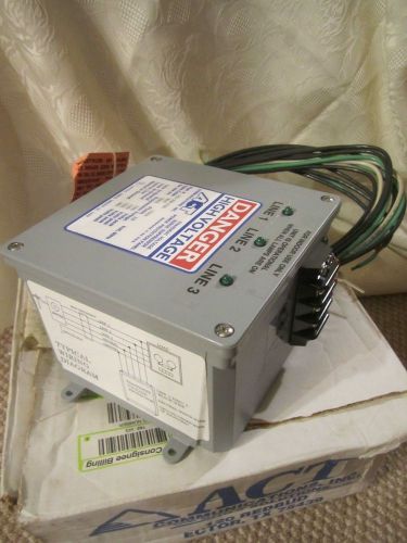 ACT Communications 3-Phase 208V Transient Voltage Surge Suppressor 455-208-102U