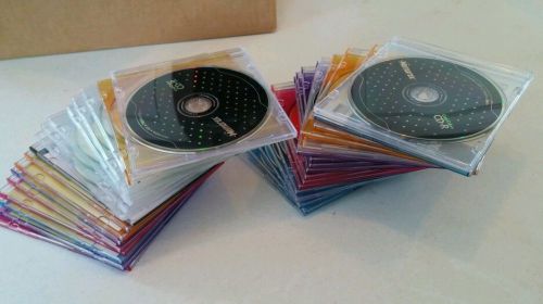 CD and jewel cases -- QTY 35