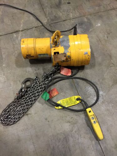 New budgit 1-ton electric chain hoist - 115 volts for sale