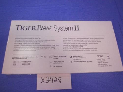 Maquet TigerPaw System II Occlusion Fastener &amp; Delivery Tool TP15AJ09 (2017-03)