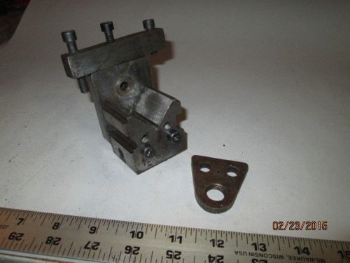 MACHINIST TOOLS LATHE MILL NICE Unusual V Block Fixture for Hold Down Set Up