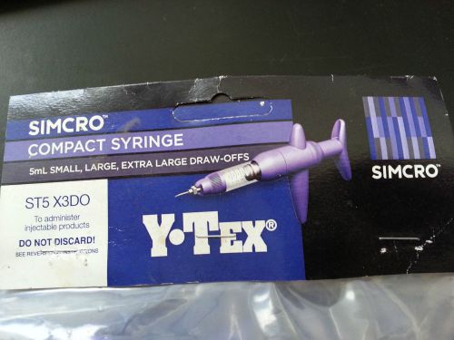 Ytex Simcro 5ml Automatic Bottle Mount STF Syringe Cattle Sheep Livestock SALE