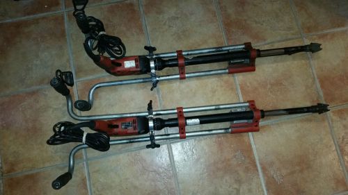 Set of 2 Hilti screwdriver ST1800 / SDT 30 stand-up tool kits without magazines