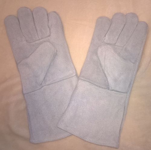 14&#034; split cowhide welding gloves
