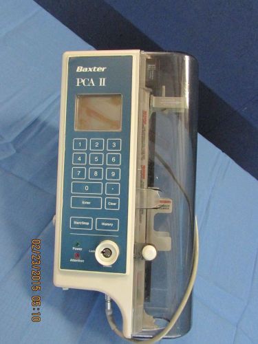 Baxter PCA II pump