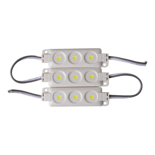 SMD 5050 LED Sign Module Waterproof Light Lamp of 3 LEDs ,White) --- 1000pcs