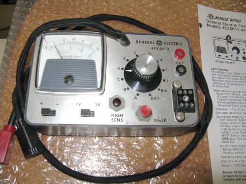 GE General Electric Master II  Master Executive And More  Service Meter Test Box