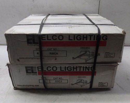 Lot of 12 ELCO Lighting Recessed Housing 6in. R9ICA