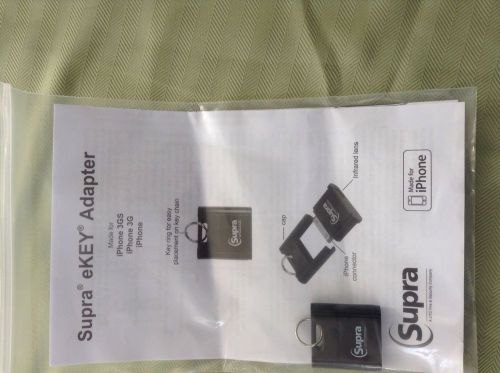 Supra eKey adapter for iPhone 3G,3GS,4,4S.
