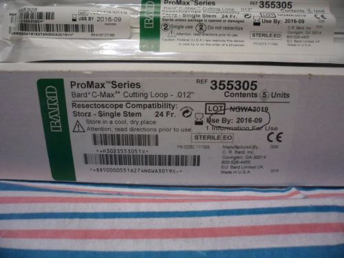 Bard ProMax Series C-Max  Cutting Loop - .012&#034; REF 355305 (new box of 6 pieces)