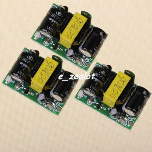 3pcs ac-dc power supply buck converter step down module led driver 12v 450ma for sale