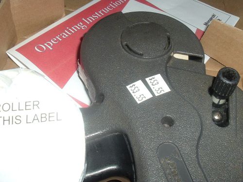 Avery/Monarch 1130 labeler - 6 digit with labels &amp; instructions