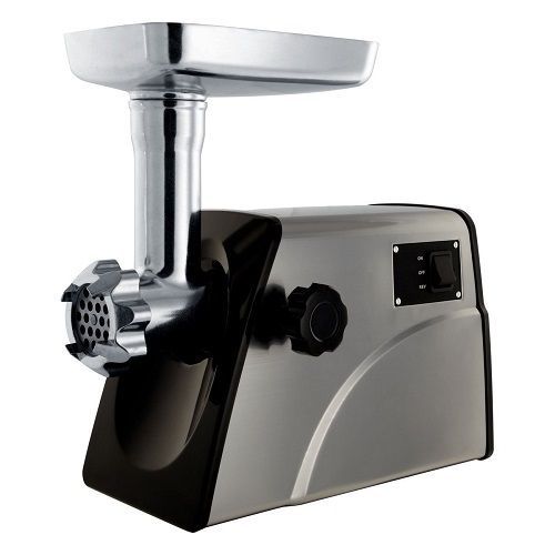 Meat grinder sausage attachment stainless steel blade/plates kitchen butcher new for sale