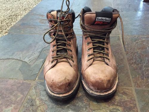 Timberland Pro Series Steel Toe Boots Mens Size 9